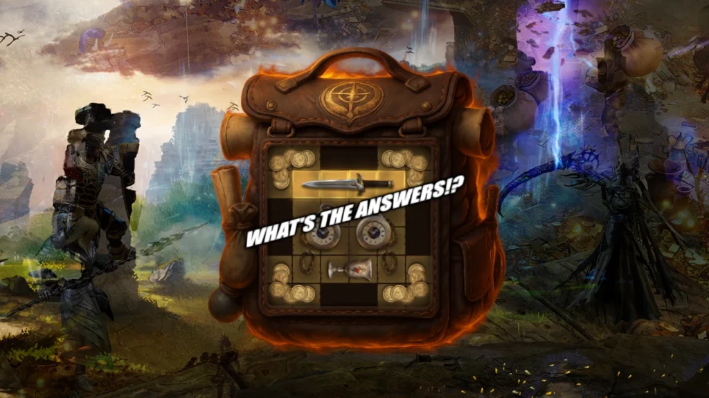 Knapsack Answers 6-18-2026